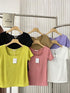 Casual Square Neck Stretchable Tops